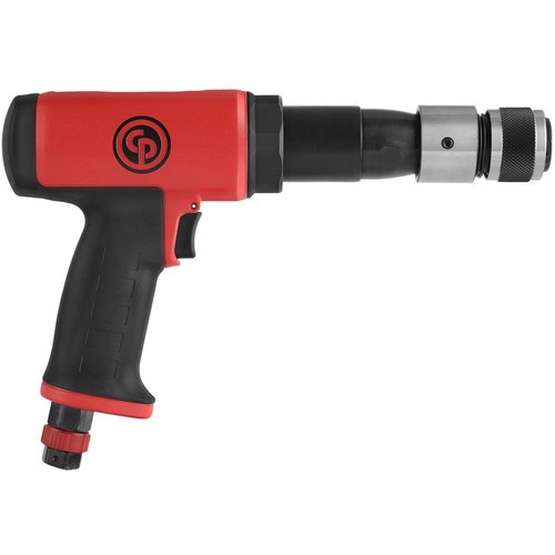 ‎CP7165 - 0.401 Inch (10.2 mm) Air Long Hammer, Round Shank, Low Vibration, Stroke 3.5 in / 89 mm, Bore Diameter 0.75 in / 19 mm - 2500 Blow Per Minute