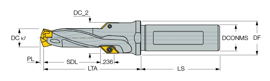 ‎DCNT 0315-100-050A-3/8UNC
