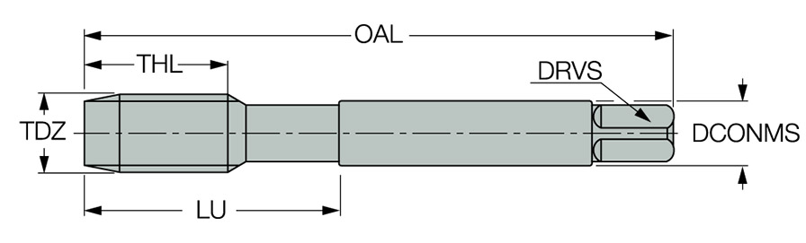TPGN M-8X1.25-S PMTC